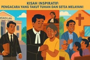 KISAH INSPIRATIF: PENGACARA YANG TAKUT TUHAN DAN SETIA MELAYANI